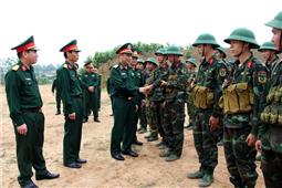 Lữ đoàn Phòng không 210 rút kinh nghiệm tháng đầu huấn luyện